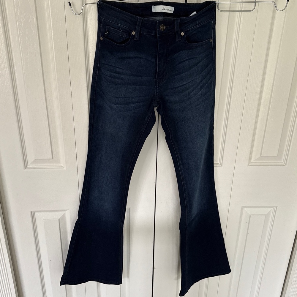 Dark Blue Flared Women's KanCan Jeans